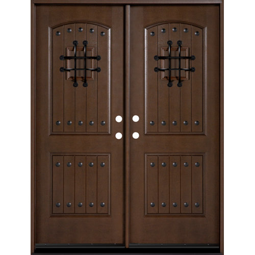 Door Destination 80'' Paneled Fiberglass Front Entry Doors & Reviews Wayfair